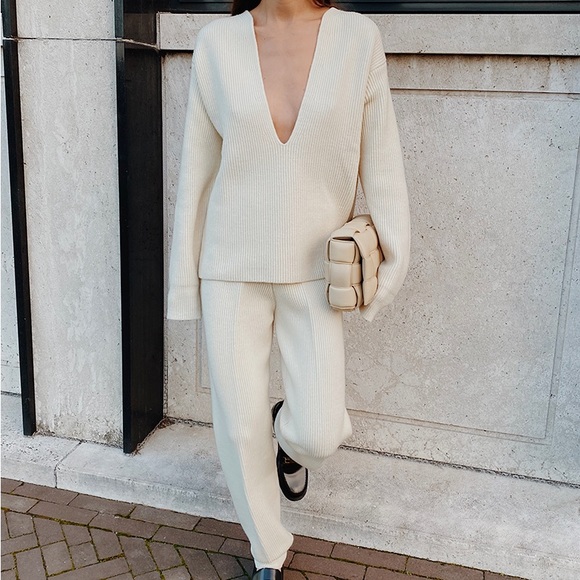 The Frankie Shop Wool Sweater and Pants - Picture 3 of 5